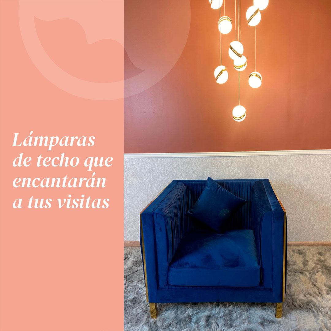 Lamparas De Techo Que Encantaran A Tus Visitas 1 Estilo Bisou