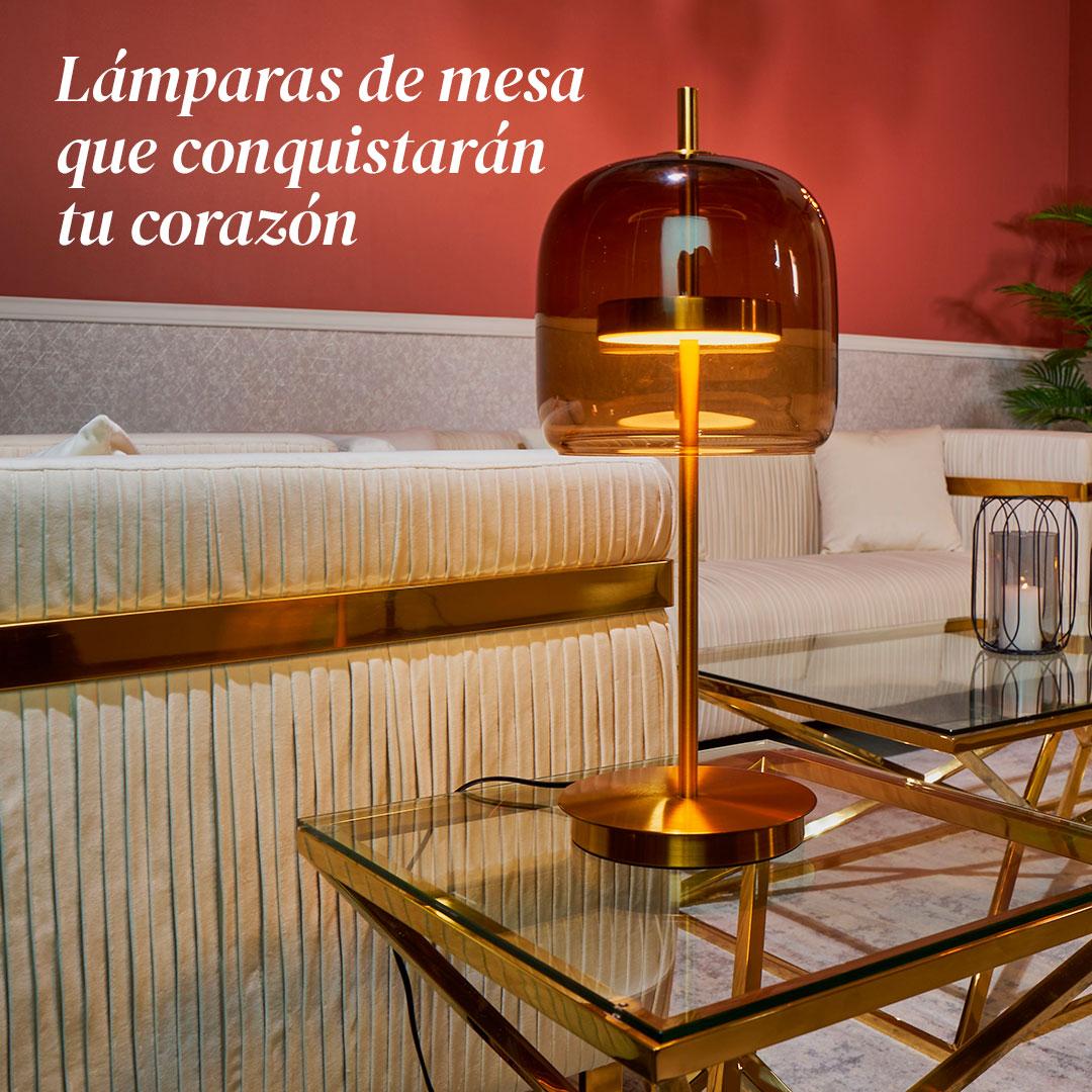 Lamparas De Mesa Que Conquistaran Tu Corazon Estilo Bisou