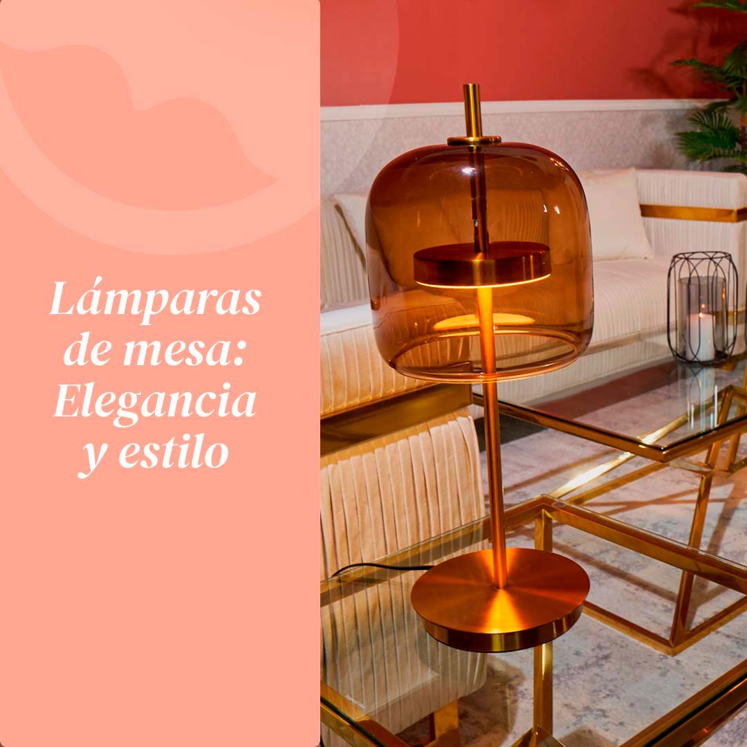 Lamparas De Mesa Elegancia Y Estilo 1 Estilo Bisou