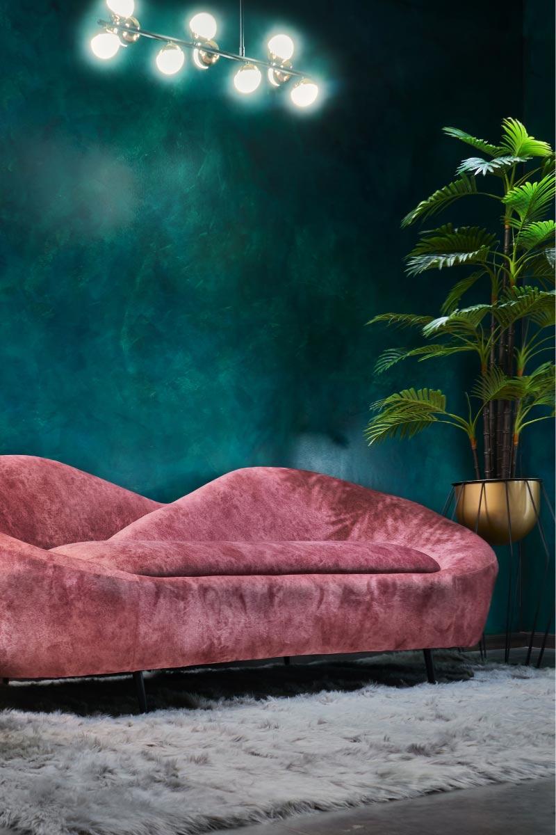 Sofa Roma Fverde Set Luz Antares Estilo Bisou